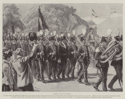Un Día de Gala de Mineros en Alemania de William Barnes Wollen